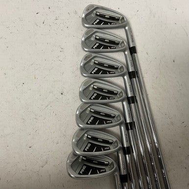 Used Ping I20 SILVER DOT Mens Iron Set RH 4I-PW 11855-S000188499