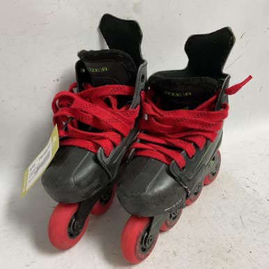 Used TOUR CODE 9 Roller Hockey Skates Black Adjustable 11855-S000188491