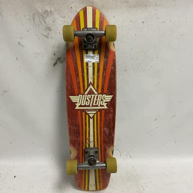 Used DUSTERS Complete Skateboard Red Regular 11855-S000188494