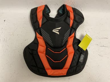 Used Easton ELITE X Catchers Chest Protector Black And Orange Youth 11855-S000188481