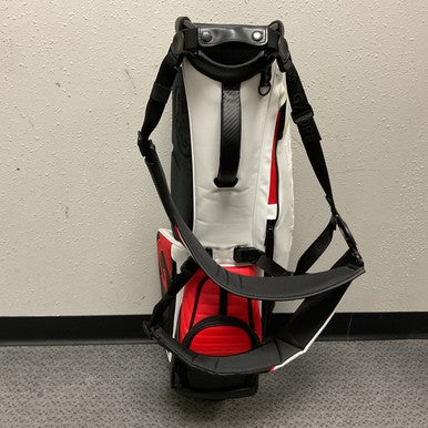 Used G/FORE X VESSEL SUNDAY II Mens Stand Bag White/Black/Red 11855-S000188443