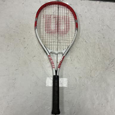 Used Wilson FEDERER Adult Tennis Racquet White 4 3/8" 11855-S000188427