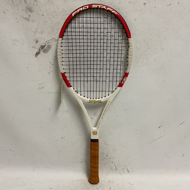 Used Wilson PRO STAFF RF97 V12.0 Adult Tennis Racquet Black 4 3/8" 11855-S000188633