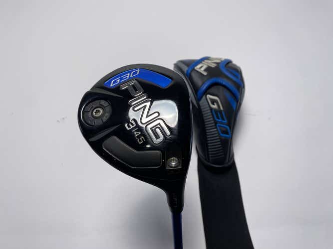 Ping G30 3 Fairway Wood 14.5* TFC 419 Soft Regular Senior Graphite Mens RH HC