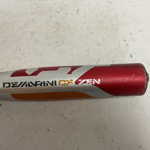Used Demarini CF Zen Balance UFX-18 USA 2 5/8 Baseball Bat Silver 30" 11855-S000188620