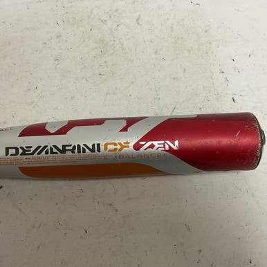 Used Demarini CF Zen Balance UFX-18 USA 2 5/8 Baseball Bat Silver 30" 11855-S000188620