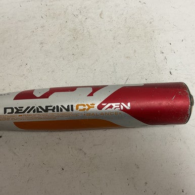 Used Demarini CF Zen Balance UFX-18 USA 2 5/8 Baseball Bat Silver 30" 11855-S000188620
