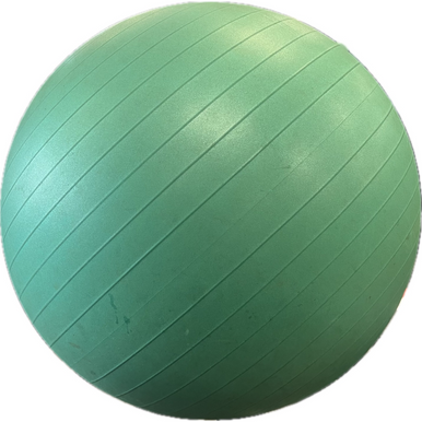 Used Gaiam Body/Fit Ball Teal 65 cm 11855-S000188605