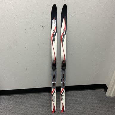 Used Alpina WAVE Boys XC Ski/Binding White And Red 120 cm 11855-S000188604