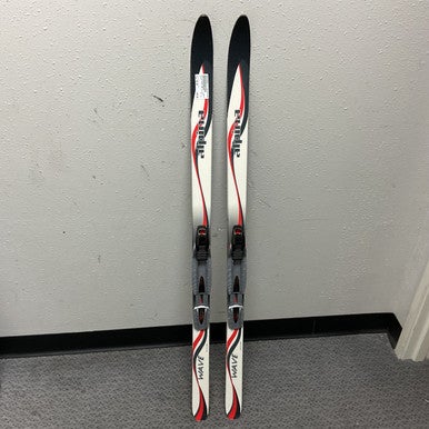 Used Alpina WAVE Boys XC Ski/Binding White And Red 120 cm 11855-S000188604