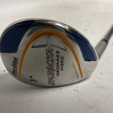 Used Tour Edge BAZOOKA GEOMAX2 Mens Hybrid Club LH 3 Hybrid 11855-S000188599