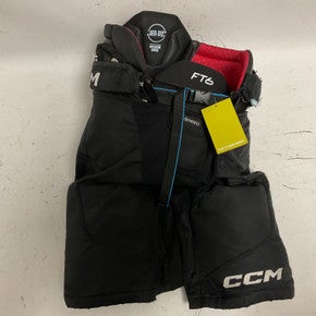 Used CCM JETSPEED FT6 Junior Pant Black And Red LG 11855-S000188595