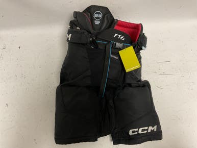 Used CCM JETSPEED FT6 Junior Pant Black And Red LG 11855-S000188595