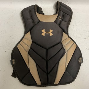 Used Under Armour UACPCC4-SRVS Catchers Chest Protector Black Intermed 11855-S000188586