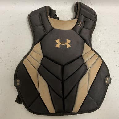 Used Under Armour UACPCC4-SRVS Catchers Chest Protector Black Intermed 11855-S000188586