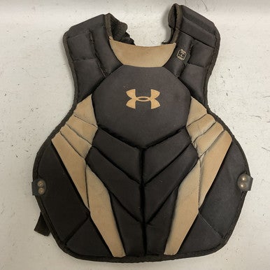 Used Under Armour UACPCC4-SRVS Catchers Chest Protector Black Intermed 11855-S000188586