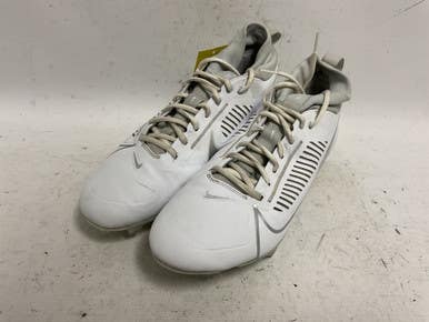 Used Nike Vapor Edge 360 2 DA5456-100 Adult FB Cleats White Senior 11 11855-S000188587
