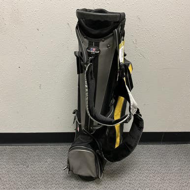 Used US Kids UL-63 Teen Stand Bag Black And Yellow 11855-S000188575