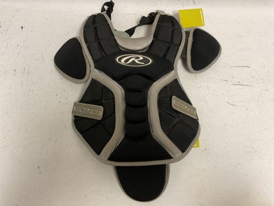 Used Rawlings Catchers Chest Protector Black Youth 11855-S000188559