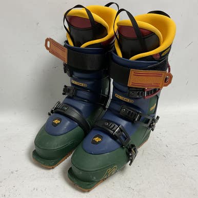 Used K2 METHOD Mens DH Ski Boot Green 285 MP - M10.5 - W11.5 11855-S000188512
