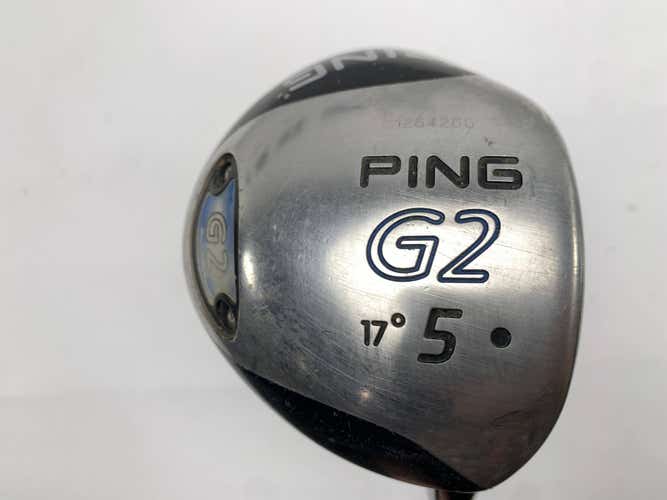 Ping G2 5 Fairway Wood 17* Grafalloy Blue Stiff Graphite Mens RH