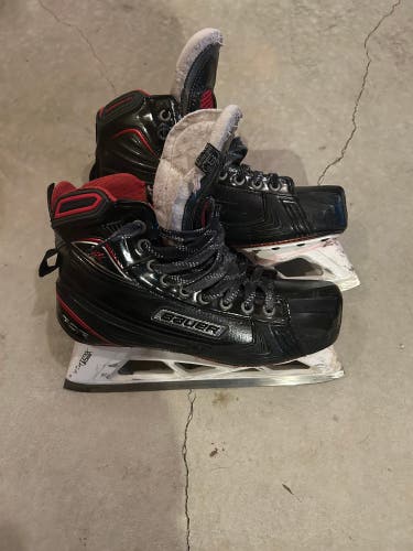 Bauer Vapor 1X Hockey Goalie Skates Regular Width 8 (Used)