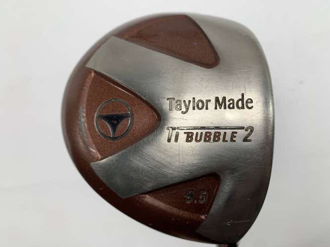 TaylorMade Ti Bubble 2 Driver 9.5* Stiff Graphite Mens RH