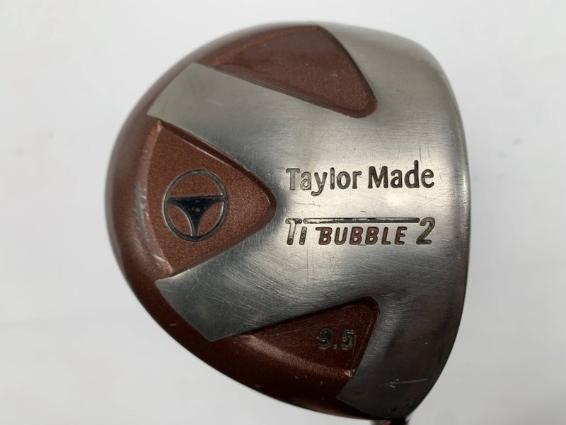 TaylorMade Ti Bubble 2 Driver 9.5* Stiff Graphite Mens RH