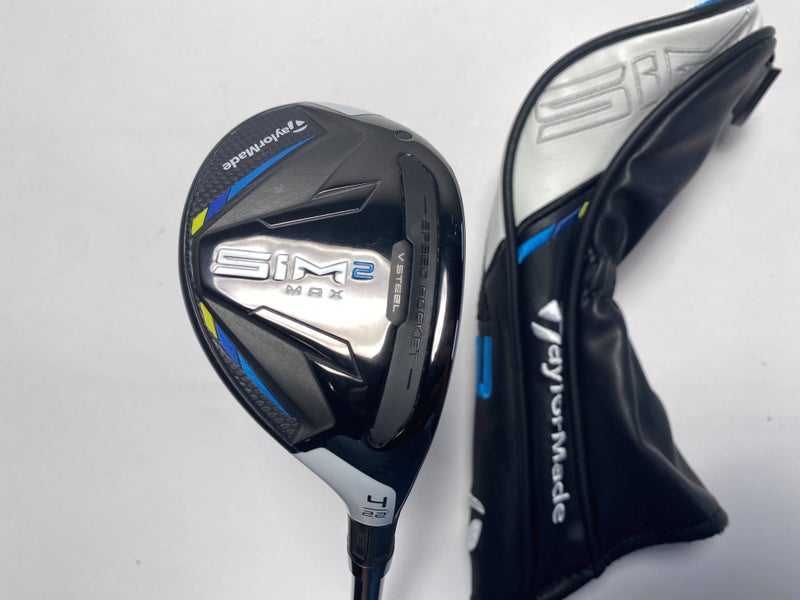 TaylorMade SIM2 MAX Rescue 4 Hybrid 22* Fujikura Ventus Blue 6R Regular RH NEW