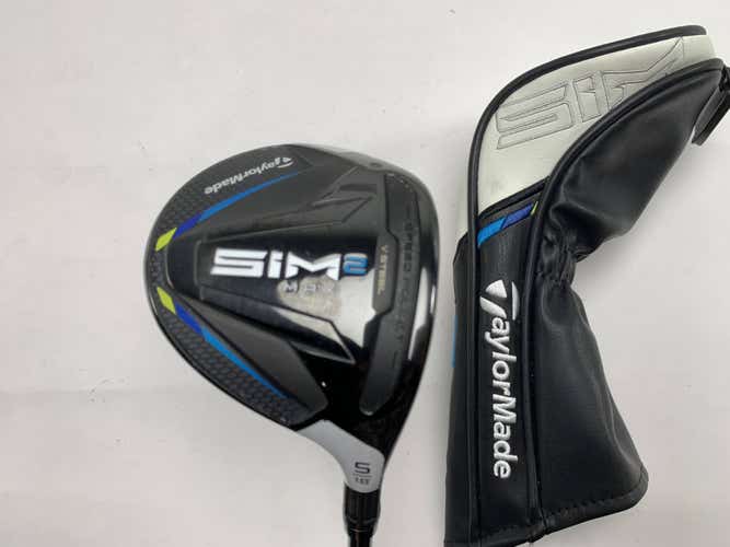 TaylorMade SIM2 MAX 5 Fairway Wood 18* Fujikura Ventus Blue 6-S Stiff RH HC