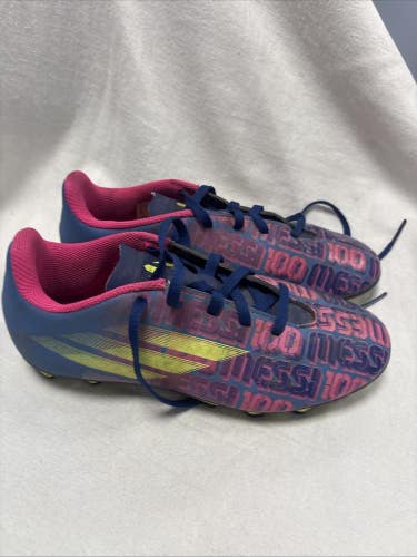 Girls Size Junior 3.5 Adidas Messi 100 Outdoor Soccer Cleats