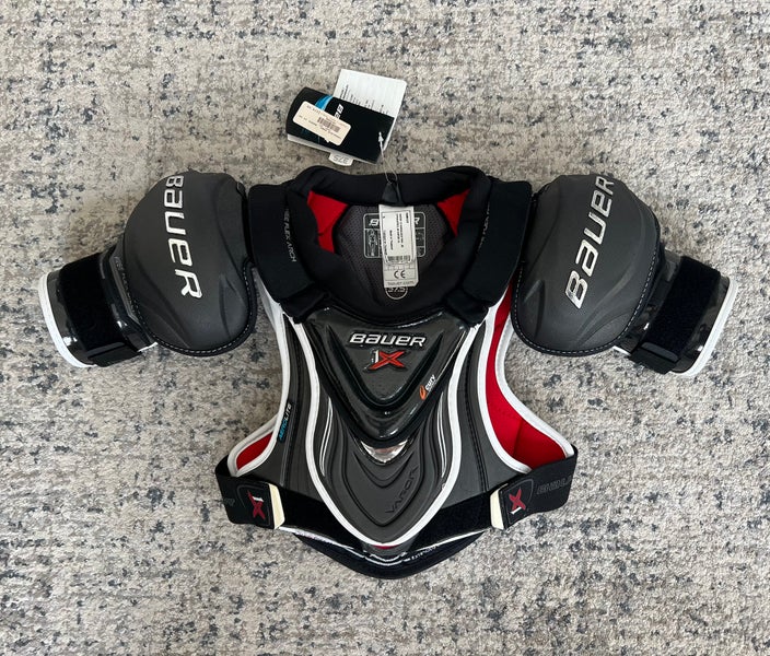 Junior Small Bauer Vapor 1X Shoulder Pads  (New)
