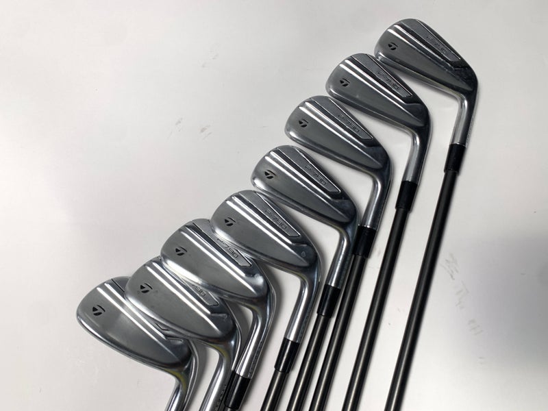 TaylorMade P790 2019 Iron Set 4-PW+AW Recoil ES 760 F3 Regular Graphite Mens RH