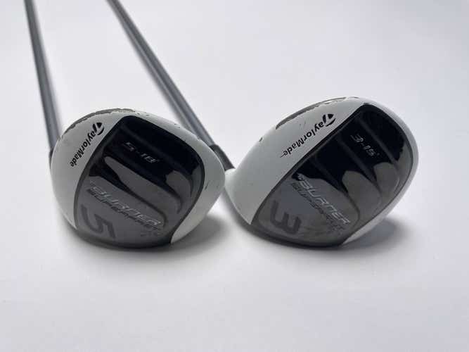 TaylorMade Burner Superfast 2.0 3 & 5 FW Set 15* 18* Ozik XCON-4.8 Ladies RH