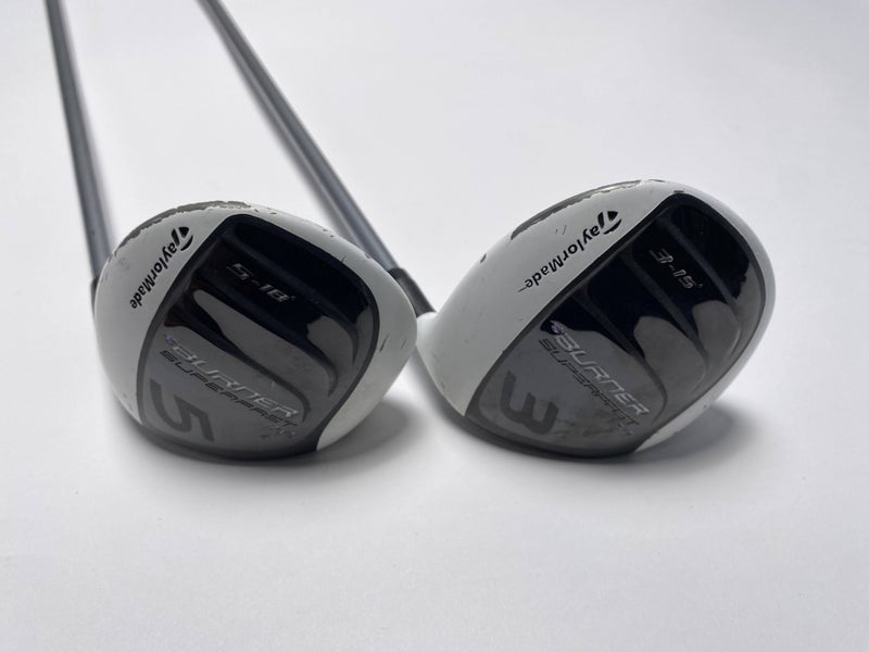 TaylorMade Burner Superfast 2.0 3 & 5 FW Set 15* 18* Ozik XCON-4.8 Ladies RH