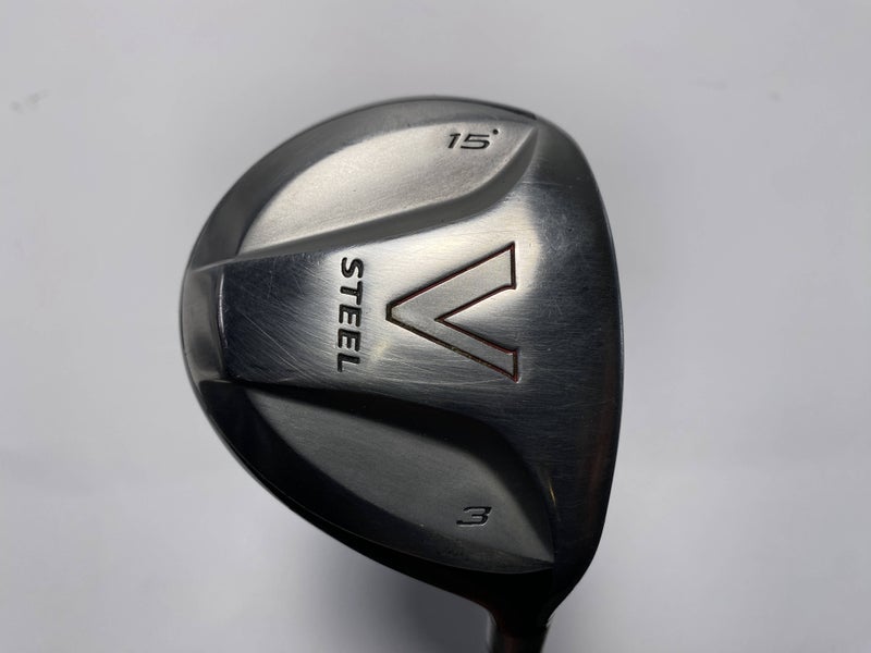 TaylorMade V Steel 3 Fairway Wood 15* True Temper Dynamic Gold Lite Stiff RH