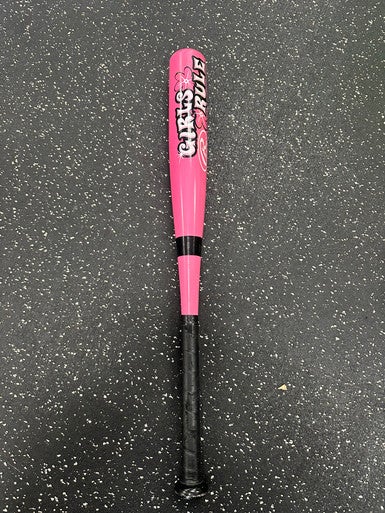 Used Rawlings GIRLS RULE BB/SB T-Ball Bat Pink 24" 11849-S000030069