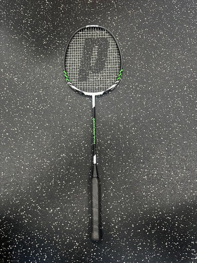 Used Prince WARRIOR Adult Badminton Racquet Black 4 1/4" 11849-S000030043