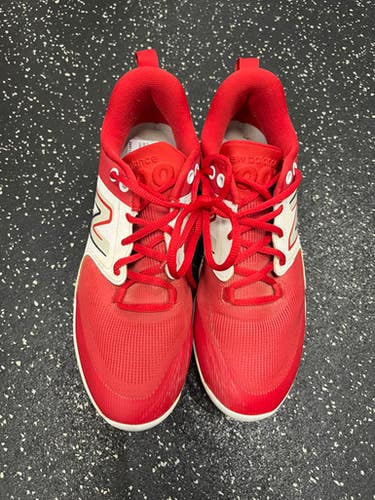 Used New Balance FRSH FOAM X 3000 BB/SB Cleats Red Senior 8 11849-S000030030