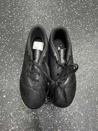 Used Adidas Soccer Cleats Black Junior 02.5 11849-S000030017