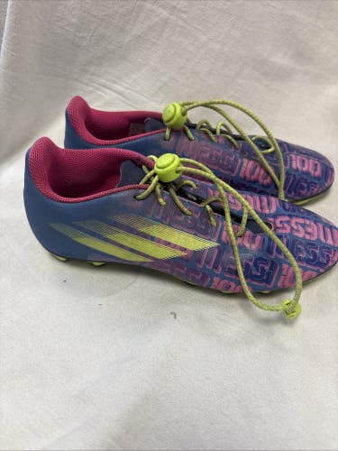 Girls Junior Size 4 Adidas Messi 100 Outdoor Soccer Cleats