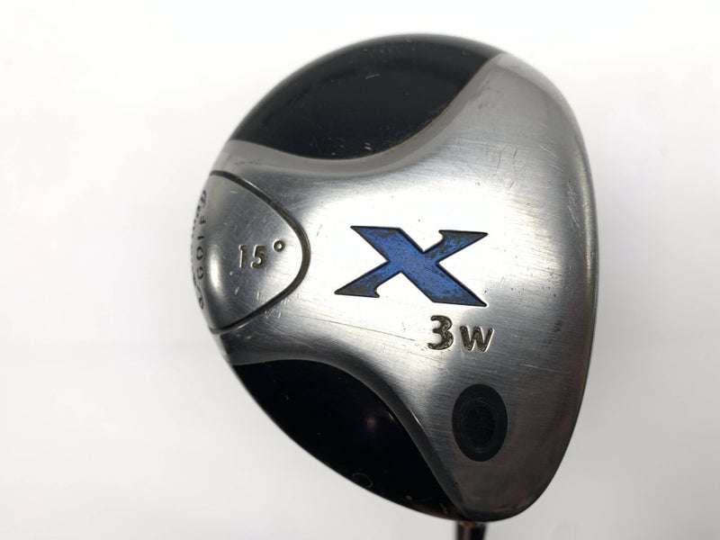 Callaway X 3 Fairway Wood 15* Fujikura 60g Regular RH Oversize Grip