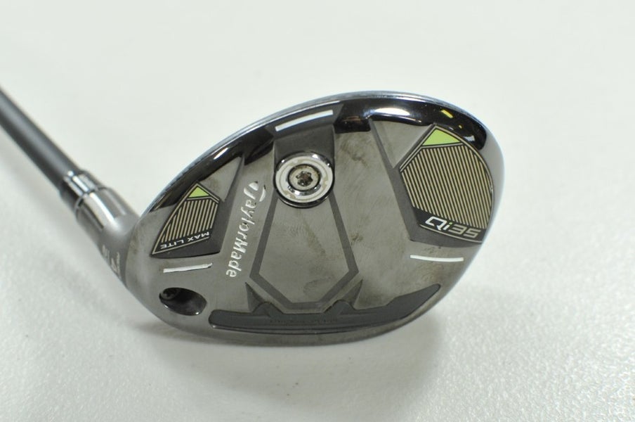 TaylorMade Qi35 Max Lite Rescue 4-23* Hybrid Senior Flex Right Graphite # 200152