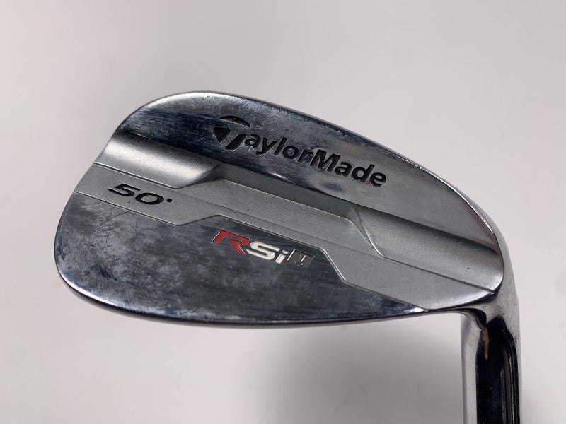 TaylorMade RSi 1 Gap Wedge GW 50* True Temper REAX 90g Wedge Steel Mens RH
