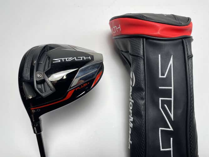 TaylorMade Stealth Plus Driver 9* Fujikura Pro 50g Regular Graphite Mens LH HC