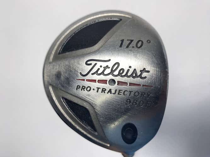 Titleist 980 F Fairway Wood 17* Grafalloy ProLaunch Blue 75g Stiff Mens RH
