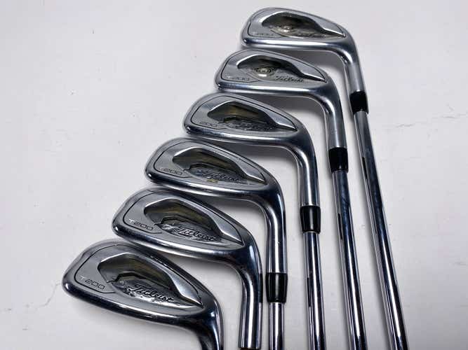 Titleist T200 Iron Set 6-PW+GW True Temper AMT Red R300 Regular Steel Mens RH