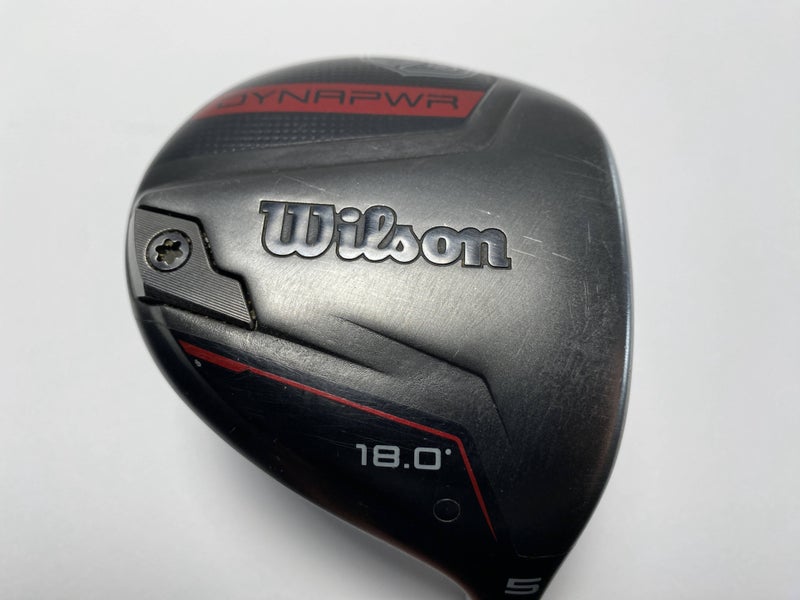 Wilson Dynapwr 5 Fairway Wood 18* HZRDUS RDX Smoke Red 5.0 50g Senior RH