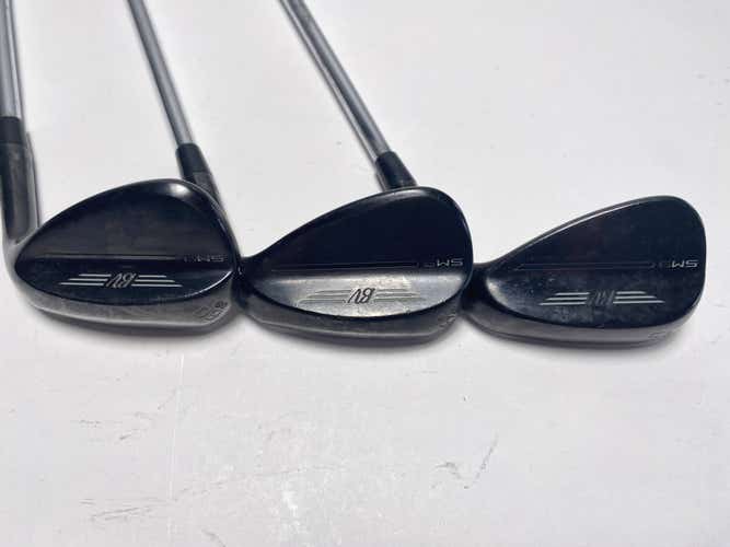 Titleist Vokey SM9 Jet Black Premium Wedge Set 50* 10 | 54* 12 | 60* 8 RH- +1"