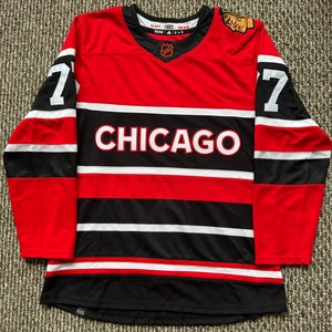 Adidas NHL Chicago Blackhawks Kirby Dach Authentic Jersey  Sz 50